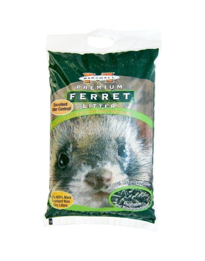 Marshall Premium Ferret Litter Bag - 18 lbs