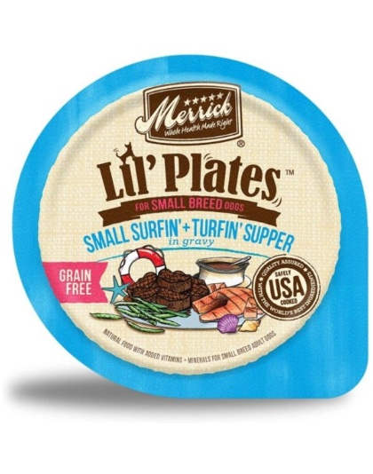 Merrick Lil Plates Grain Free Small Surfin + Turfin Supper - 3.5 oz