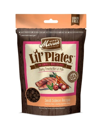 Merrick Lil' Plates Small Breed Treats Small Salmon Recipe - 5 oz