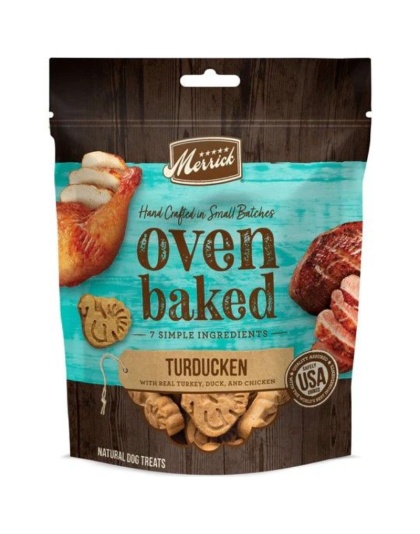 Merrick Oven Baked Turducken Dog Treats - 11 oz