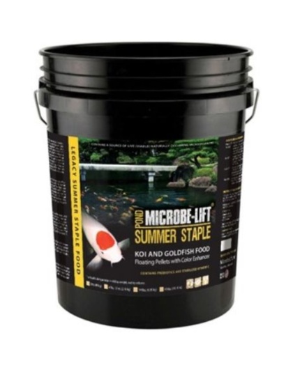 Microbe-Lift Legacy Koi & Goldfish Summer Staple Food - 14 lbs