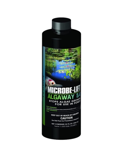 Microbe-Lift Algaway 5.4 for Ponds - 32 oz (Treats 11,356 Gallons)