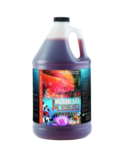 Microbe Lift PL Beneficial Bacteria for Ponds - 1 Gallon (Treats 80,000 Gallons)