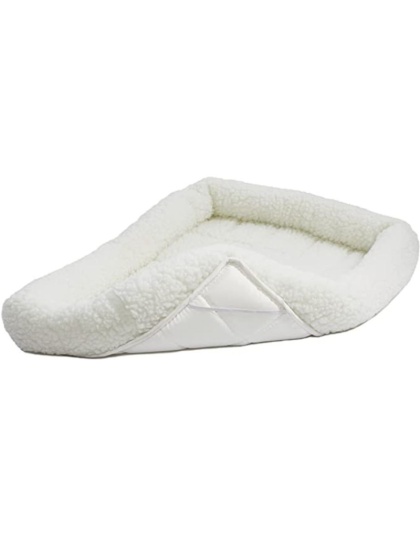 MidWest Quiet Time Fleece Bolster Bed for Dogs - Small - 1 count