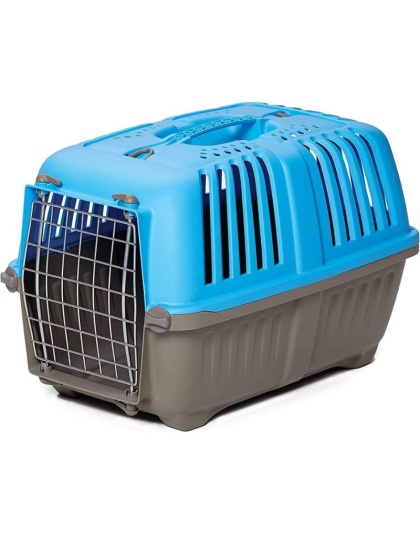 MidWest Spree Pet Carrier Blue Plastic Dog Carrier - X-Small - 1 count