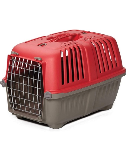 MidWest Spree Pet Carrier Red Plastic Dog Carrier - X-Small - 1 count