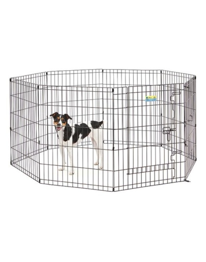 MidWest Contour Wire Exercise Pen with Door for Dogs and Pets - 30" tall - 1 count
