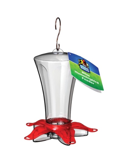 More Birds Bliss Plastic Hummingbird Feeder - 13 oz capacity