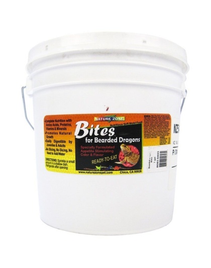 Nature Zone Nutri Bites for Bearded Dragons - 1 Gallon (Solid)