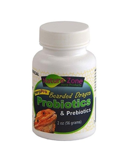 Nature Zone Herp Pro Bearded Dragon Probiotics and Prebiotics - 2.8 oz