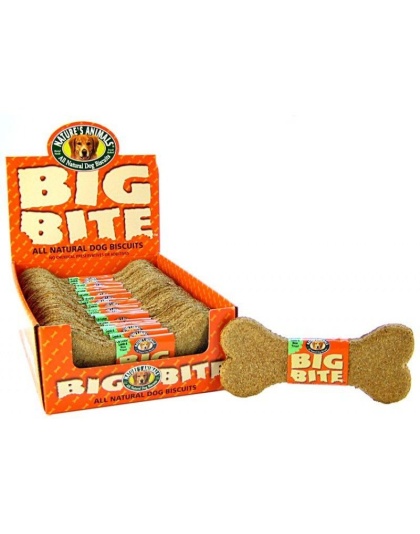 Natures Animals Big Bite Dog Treat - Lamb & Rice Flavor - 24 Pack