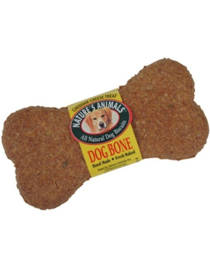 Natures Animals All Natural Dog Bone - Cheddar Cheese Flavor - 24 Pack