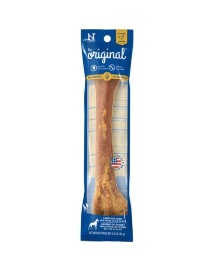 N-Bone The Original Chew Bone - Chicken Flavor - Large - Dogs 16-50 lbs (1 Pack)