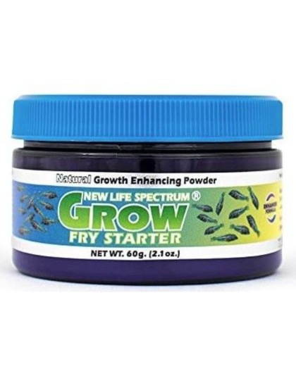 New Life Spectrum Grow Fry Starter Natural Growth Enhancing Diet Small Pellet - 60 g