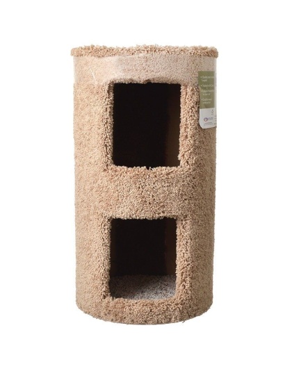 Classy Kitty 2 Story Cat Condo - 13in. Diameter x 24in. High