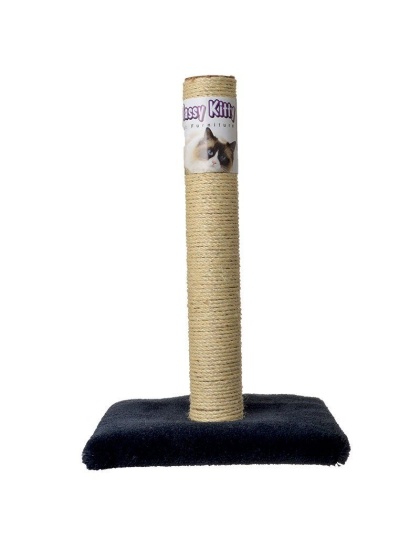 Classy Kitty Cat Sisal Scratching Post - 26in. High (Assorted Colors)