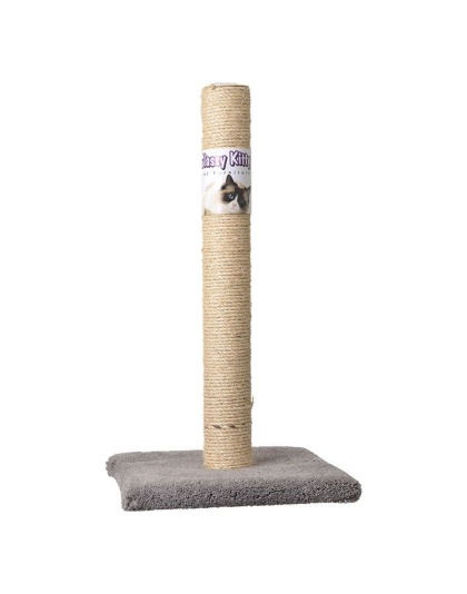 Classy Kitty Cat Sisal Scratching Post - 32in. High (Assorted Colors)