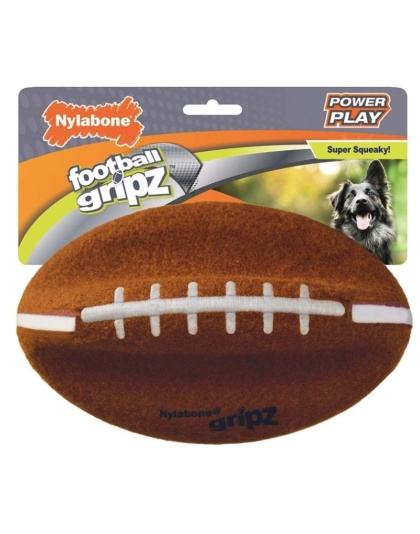 Nylabone Power Play Football Large 8.5" Dog Toy - 1 count