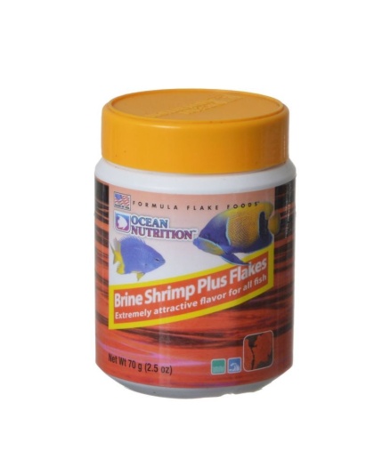 Ocean Nutrition Brine Shrimp Plus Flakes - 2.2 oz