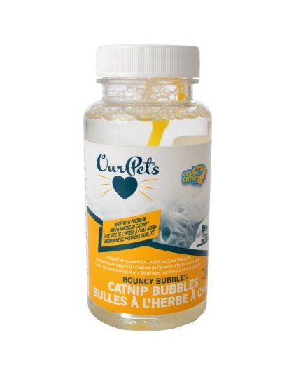 OurPets Cosmic Catnip Bouncy Catnip Bubbles - 5 oz