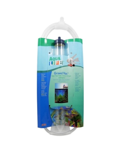 Penn Plax Gravel-Vac Aquarium Gravel Cleaner 16" Cylinder with 72" Hose - 1 count