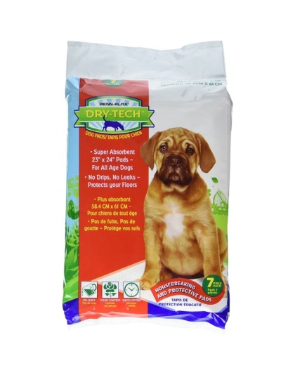 Penn Plax Dry-Tech Dog and Puppy Training Pads 23" x 24" - 7 count