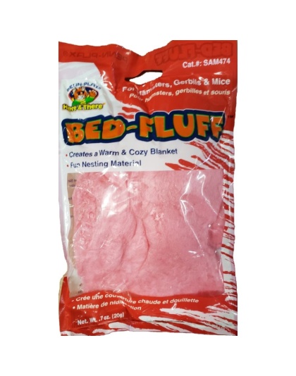 Penn Plax Bed-Fluff for Hamsters, Gerbils & Mice - 0.7 oz