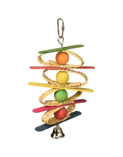 Penn Plax Bird Life Natural Exerciser Bird Toy - 7in. Long - (Small Birds)