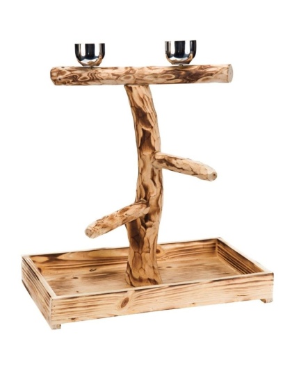 Penn Plax Bird Life Natural Wood Tree Perch - 19in. High - (Large Birds)