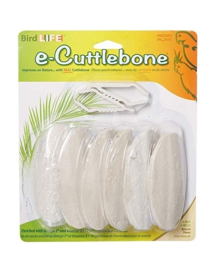 Penn Plax Bird Life E2 Natural Flavor Cuttlebone  - 6 count