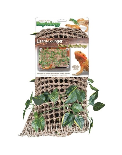 Penn Plax Reptology Lizard-Lounger Vine Backdrop - 1 Pack