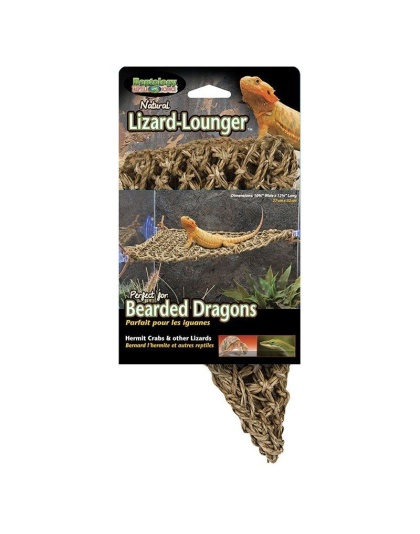 Penn Plax Reptology Natural Lizard Lounger - Small - (10.75"L x 12.75"W)