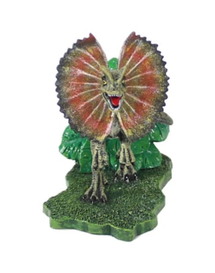 Penn Plax Jurassic Park Dilophosaurus Aquarium Ornament - 1 count