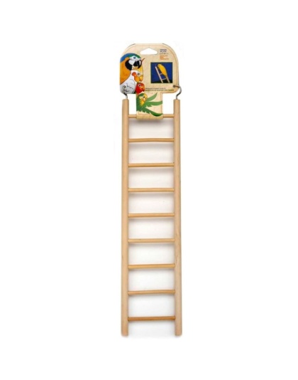 Penn Plax Natural Wooden Ladder for Birds - Large 1 count