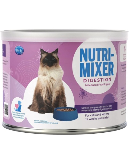 PetAg Nutri-Mixer Digestion Milk-Based Topper for Cats and Kittens - 6 oz