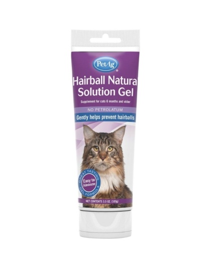 Pet Ag Hairball Natural Solution Gel for Cats - 3.5 oz