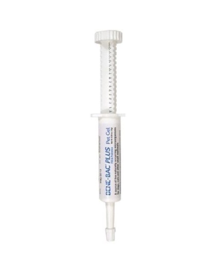 Pet Ag Bene-Bac Plus FOS & Probiotics Pet Gel - 15 Grams (1 Syringe)