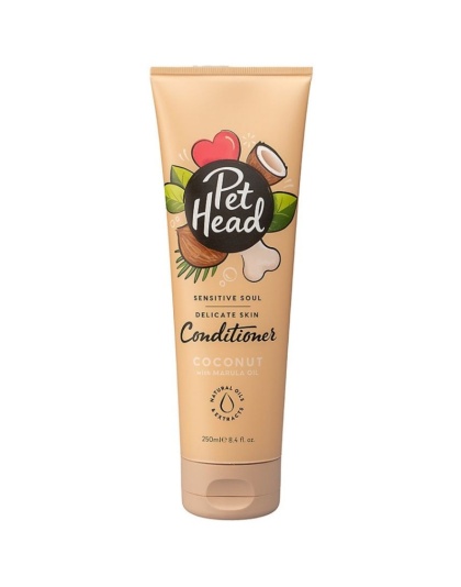 Pet Head Sensitive Soul Delicate Skin Conditioner for Dogs Coconut with Marula Oil - 8.4 oz