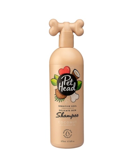 Pet Head Sensitive Soul Delicate Skin Shampoo for Dogs Coconut with Marula Oil - 16 oz