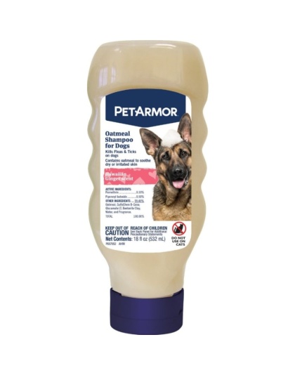 PetArmor Flea and Tick Shampoo for Dogs Hawaiian Ginger Scent - 18 oz