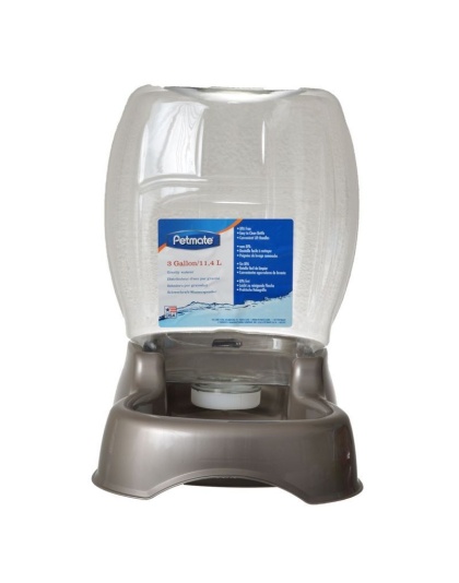 Petmate Cafe Pet Waterer - Pearl Tan - 3 Gallons