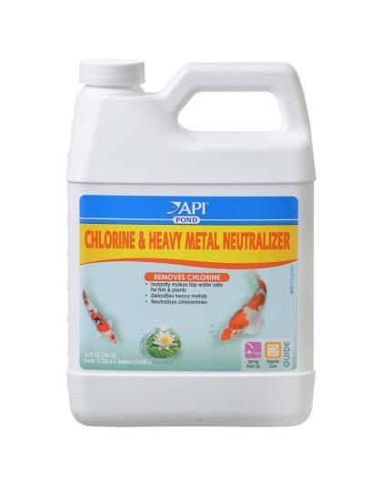 PondCare Chlorine & Heavy Metal Neutralizer - 32 oz (Treats 19,200 Gallons)