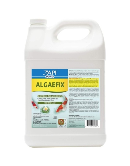 PondCare AlgaeFix Algae Control for Ponds - 1 Gallon (Treats 38,400 Gallons)