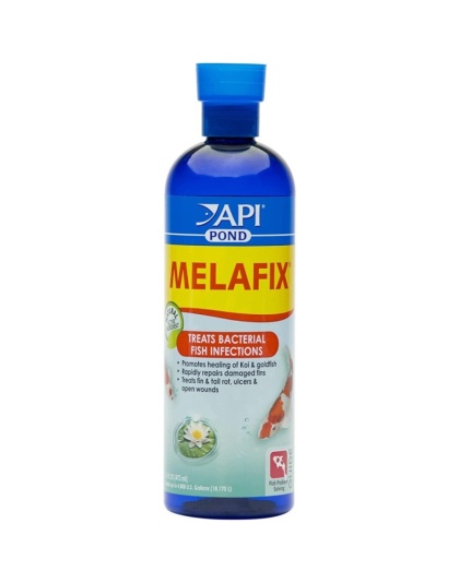 PondCare MelaFix Antibacterial Remedy for Koi & Goldfish - 16 oz (Treats 4,800 Gallons)