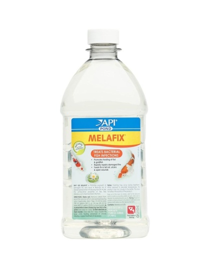 PondCare MelaFix Antibacterial Remedy for Koi & Goldfish - 64 oz (Treats 19,000 Gallons)