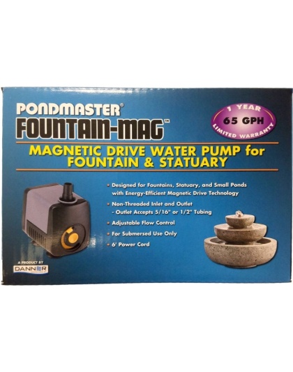 Pondmaster Pond-Mag Magnetic Drive Utility Pond Pump - Model .65 (65 GPH)
