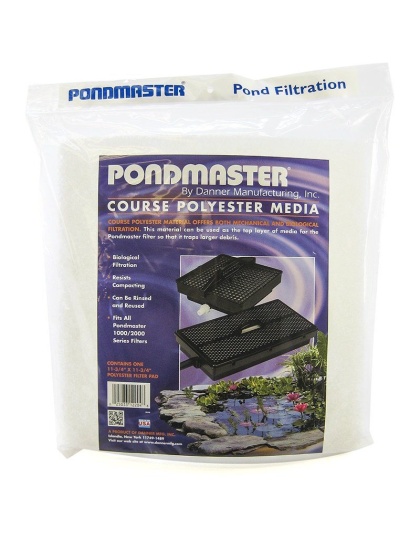 Pondmaster Coarse Polyester Media - 12" Long x 12" Wide (1 Pack)