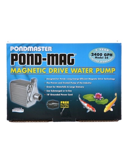 Pondmaster Pond-Mag Magnetic Drive Utility Pond Pump - Model 24 (2400 GPH)