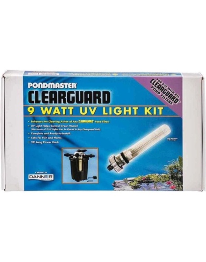 Pondmaster Clearguard Filter UV Clarifier Kit - 9 Watt UV Kit