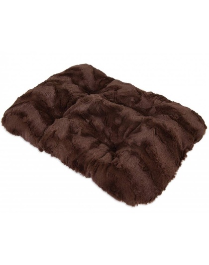 Precision Pet Cozy Comforter Kennel Mat - Brown - Size 2000 (23" x 16")